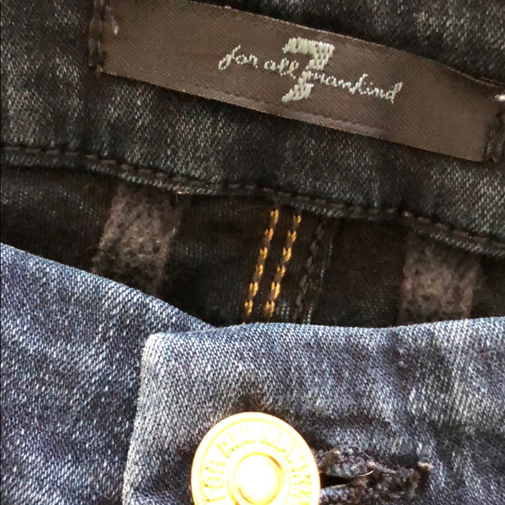 7 For All Mankind Indigo Skinny Jeans